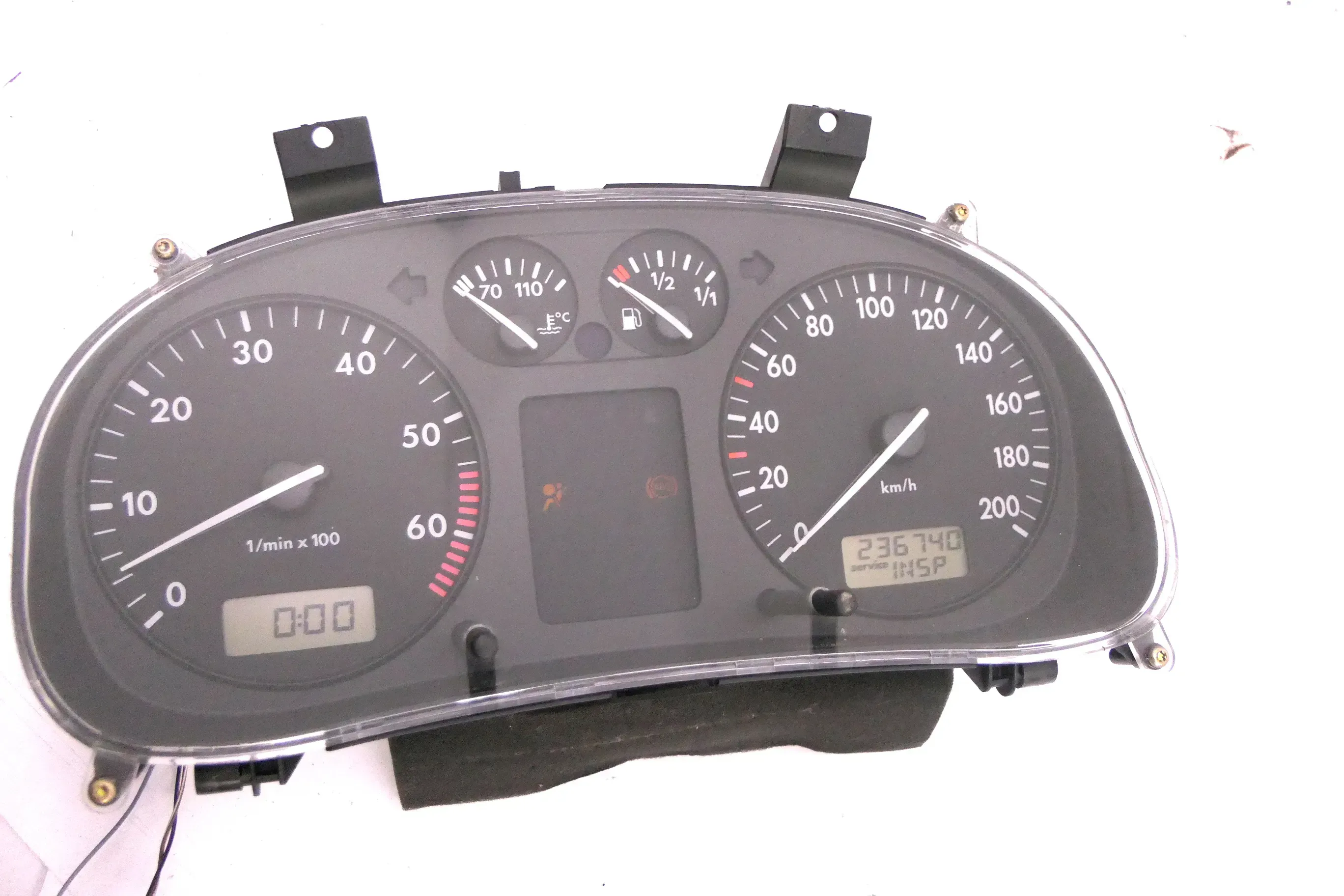 VW Polo 6N Tacho Tachometer Kombiinstrument 236.000km 6N0919860T 6N0919860R - Bild 1