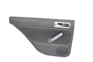 1x VW Golf 4 1J Kombi Türverkleidung Verkleidung Tür hinten links schwarz f - Bild 1