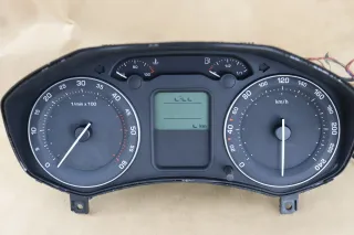 Skoda Octavia 1Z Tacho Tachometer Kombiinstrument 1Z0920812D TDI - MÄNGEL - Bild 2