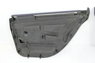 Audi A6 4B Türverkleidung Verkleidung Tür hinten links + rechts blau Velour - Bild 5