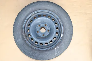 VW Golf 6 Plus 5M 195/65 R15 91T Winterreifen M+S Felgen Reifen M&S ca. 5-7mm - Bild 4