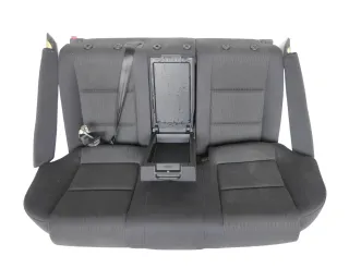 Audi A4 B6 B7 8E Limousine Sitz Rückbank Rücksitzbank hinten schwarz soul - Bild 5