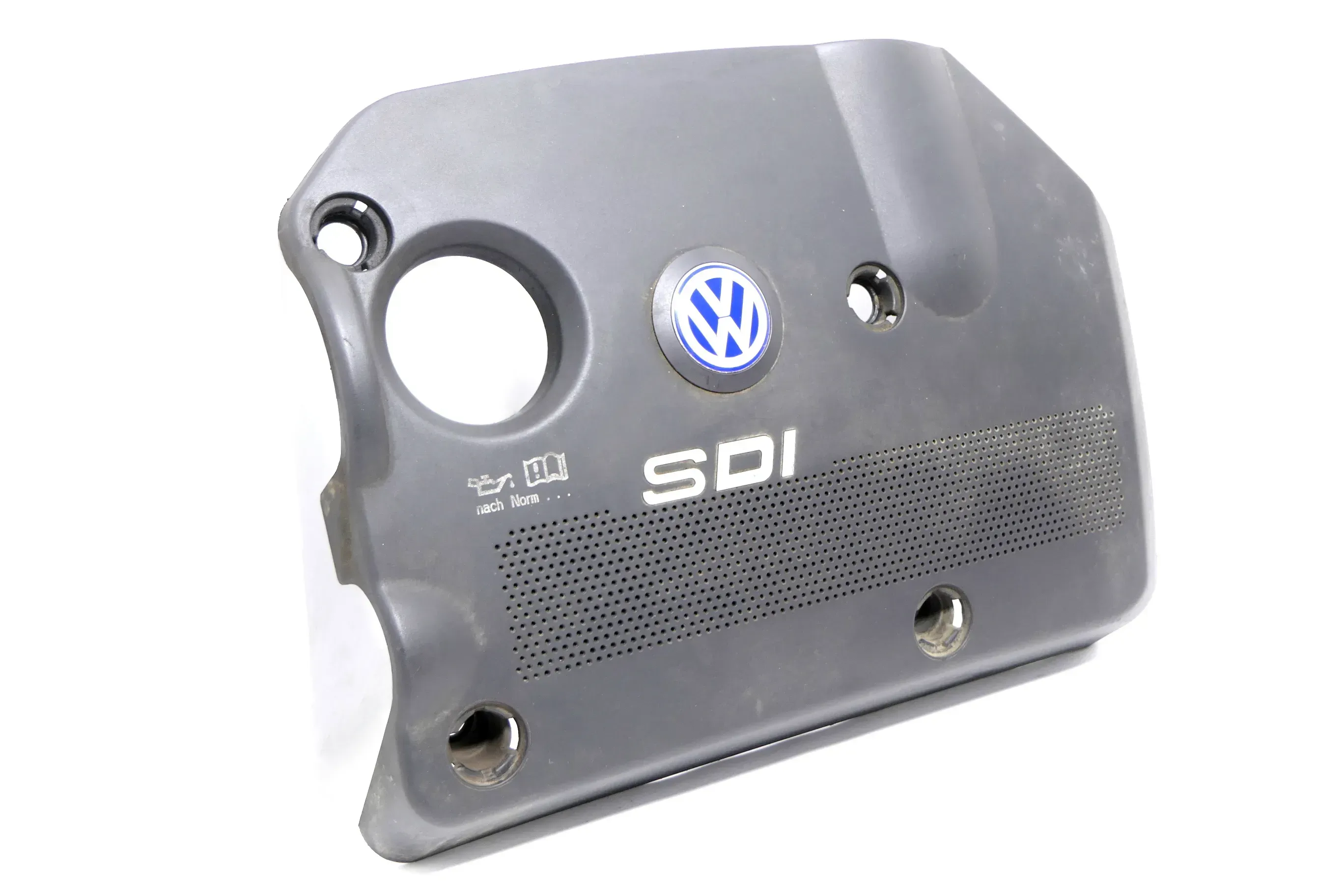 VW Polo 6N2 Lupo Motorabdeckung Abdeckung Motor Blende 1.7 SDI AKU 028103925G - Bild 1