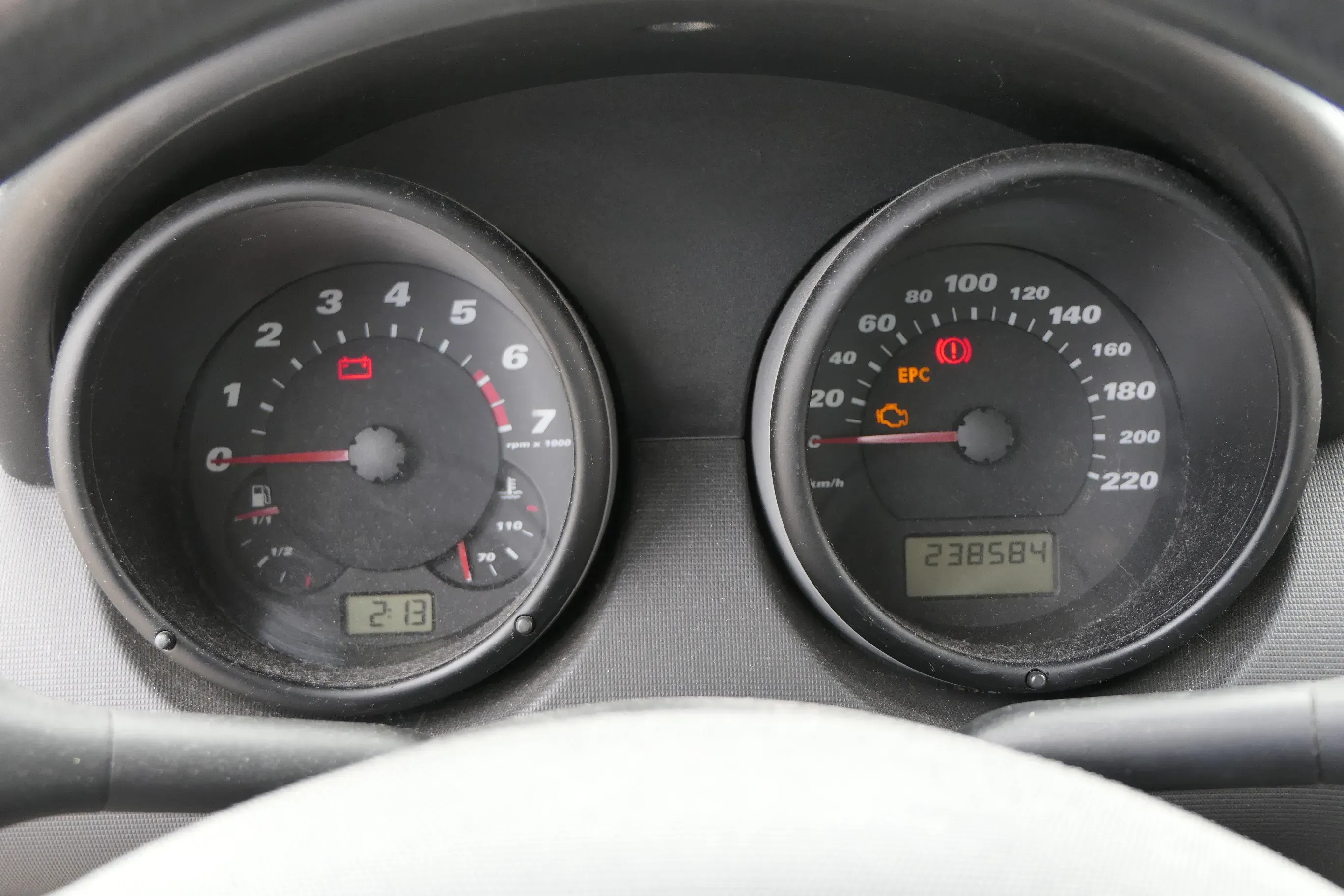 Seat Arosa Tacho Tachometer Kombiinstrument 238.000km 6H0920800 Benziner1.0 50PS - Bild 1