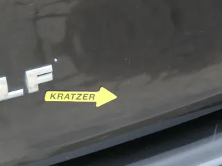 VW Golf 5 V Heckklappe hinten Kofferraumklappe mit Scheibe schwarz LC9Z - Bild 10
