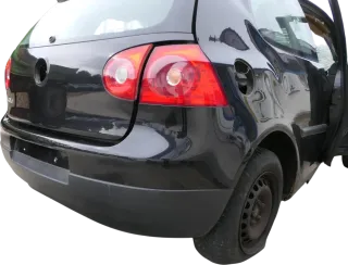 VW Golf 5 1K Limousine Stoßstange hinten Heckstoßstange schwarz LC9Z - Bild 6