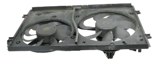 VW Golf 4 Bora Lüfterzarge Lüfter Kühlerlüfter Klimaanlage 1J0121207M 1J0959455M - Bild 3