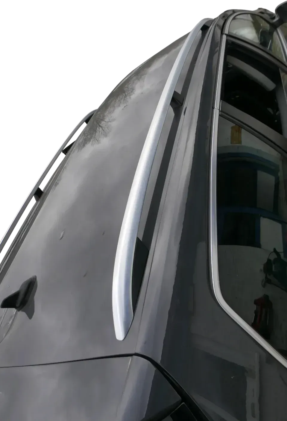 VW Passat 3C B7 Dachreling Reling Dach Chrom silber beide rechts +links Alltrack - Bild 1