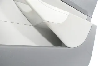 1x Passat 3C Kombi Türverkleidung Verkleidung Tür vorne rechts grau - Bild 4