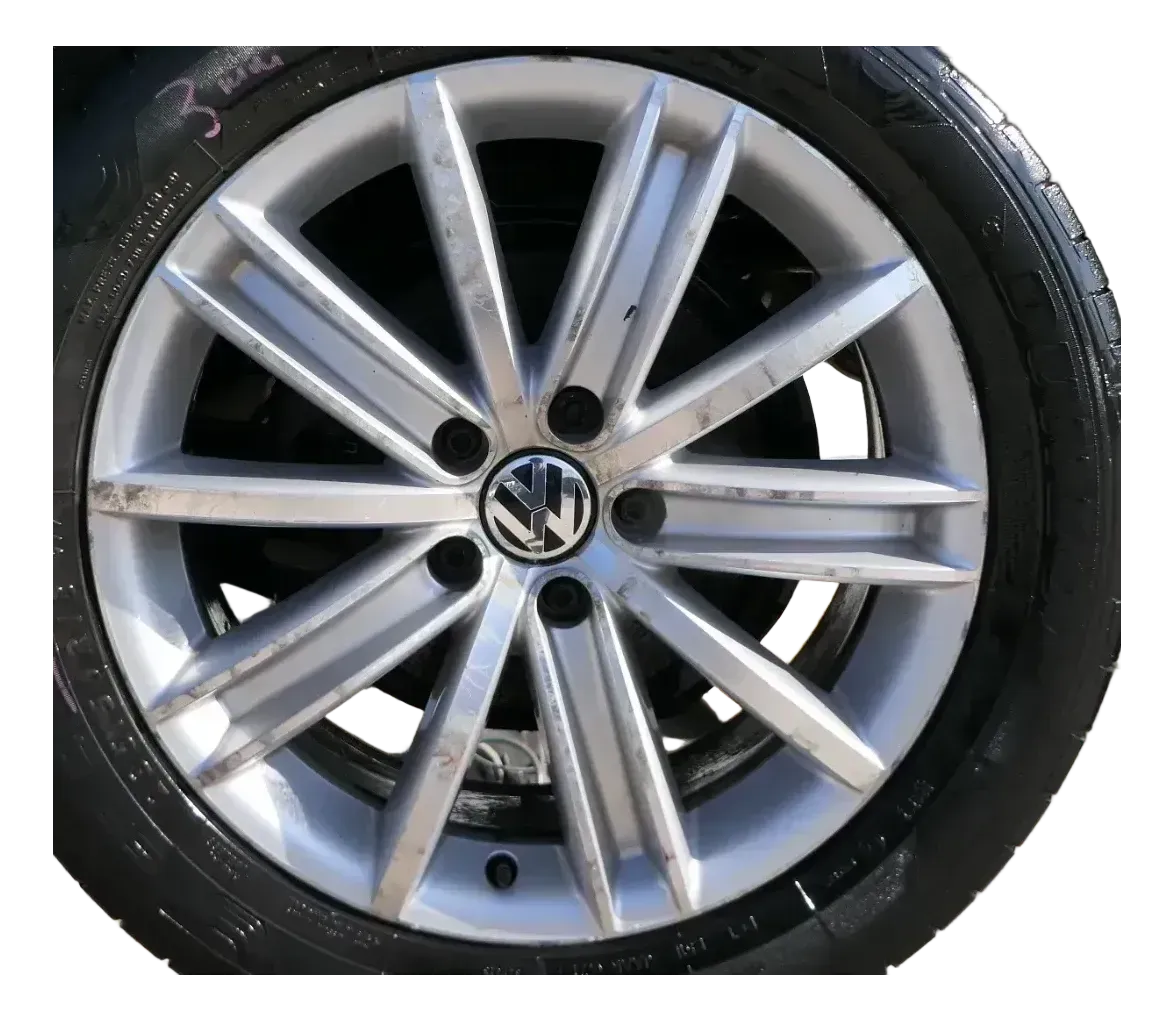 1x VW Passat 3C B7 Alufelge Felge 5N0601025D 7Jx18H2 ET 43 New York  3 - Bild 1
