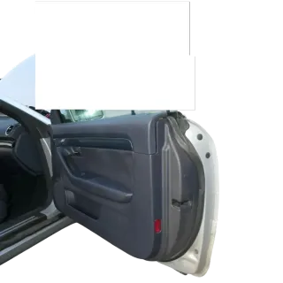 A4 8H Cabrio 8E B6 B7 1x Türverkleidung Verkleidung Tür vorne links Leder blau - Bild 1