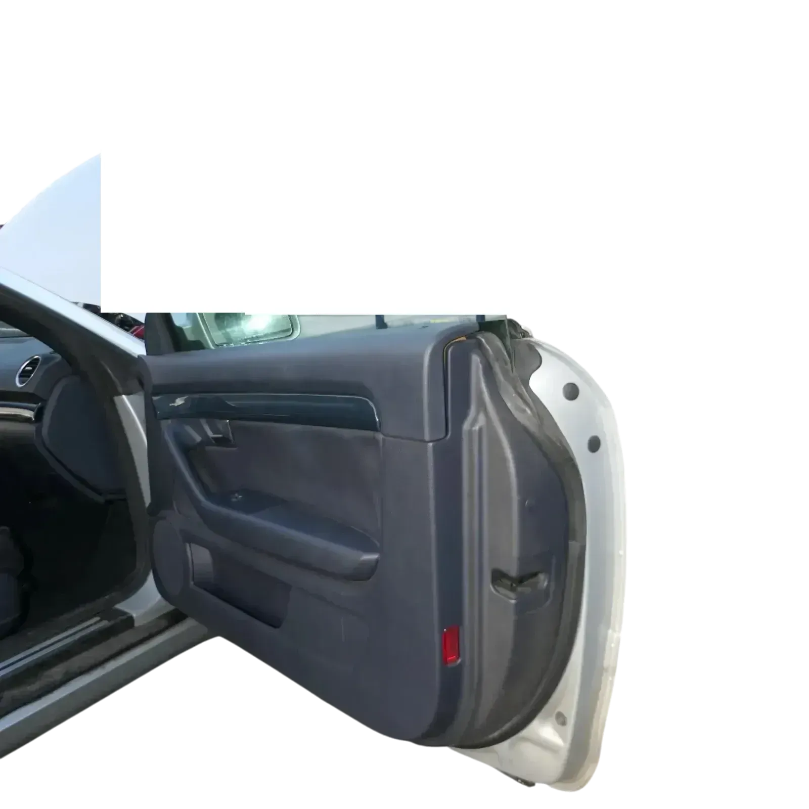 A4 8H Cabrio 8E B6 B7 1x Türverkleidung Verkleidung Tür vorne links Leder blau - Bild 1