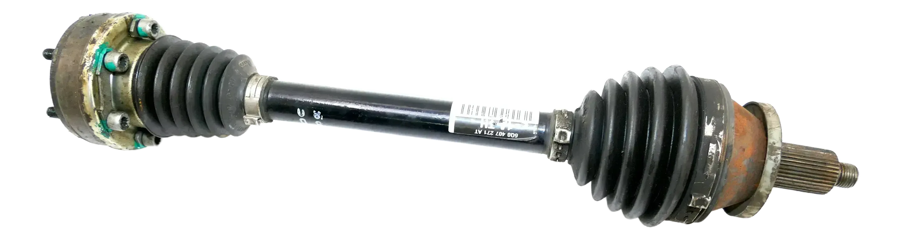 VW Polo 9N Fox Antriebswelle Gelenkwelle links vorn 6Q0407271AT 6Q0407271EX 1,2 - Bild 1
