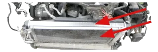 Polo 6R Ibiza 1x Wasserkühler Kühler für Kühlmittel + 1x Kondensator - Bild 2