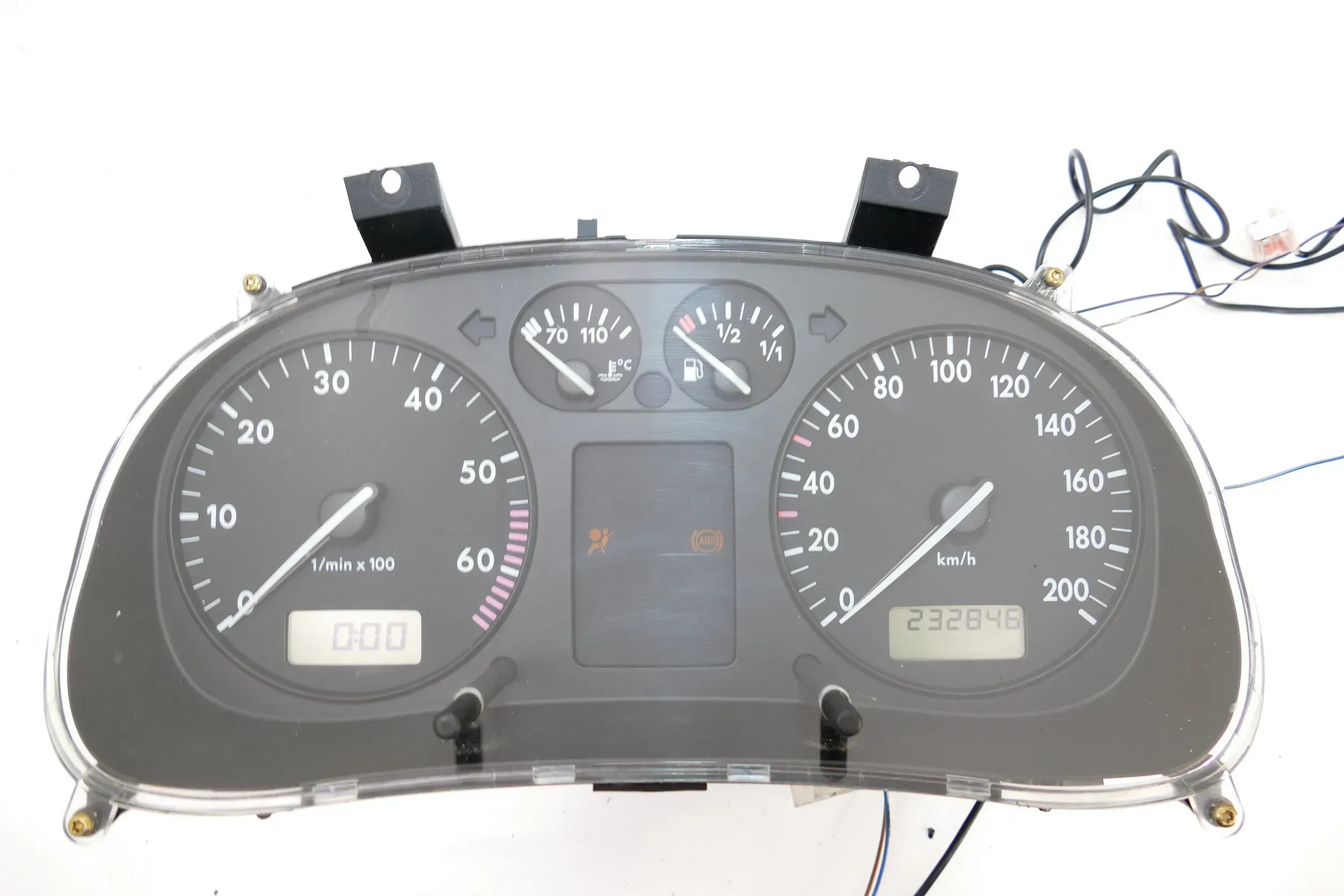 VW Polo 6N Tacho Tachometer Kombiinstrument 232.000km 6N0919860T 6N0919860R - Bild 1