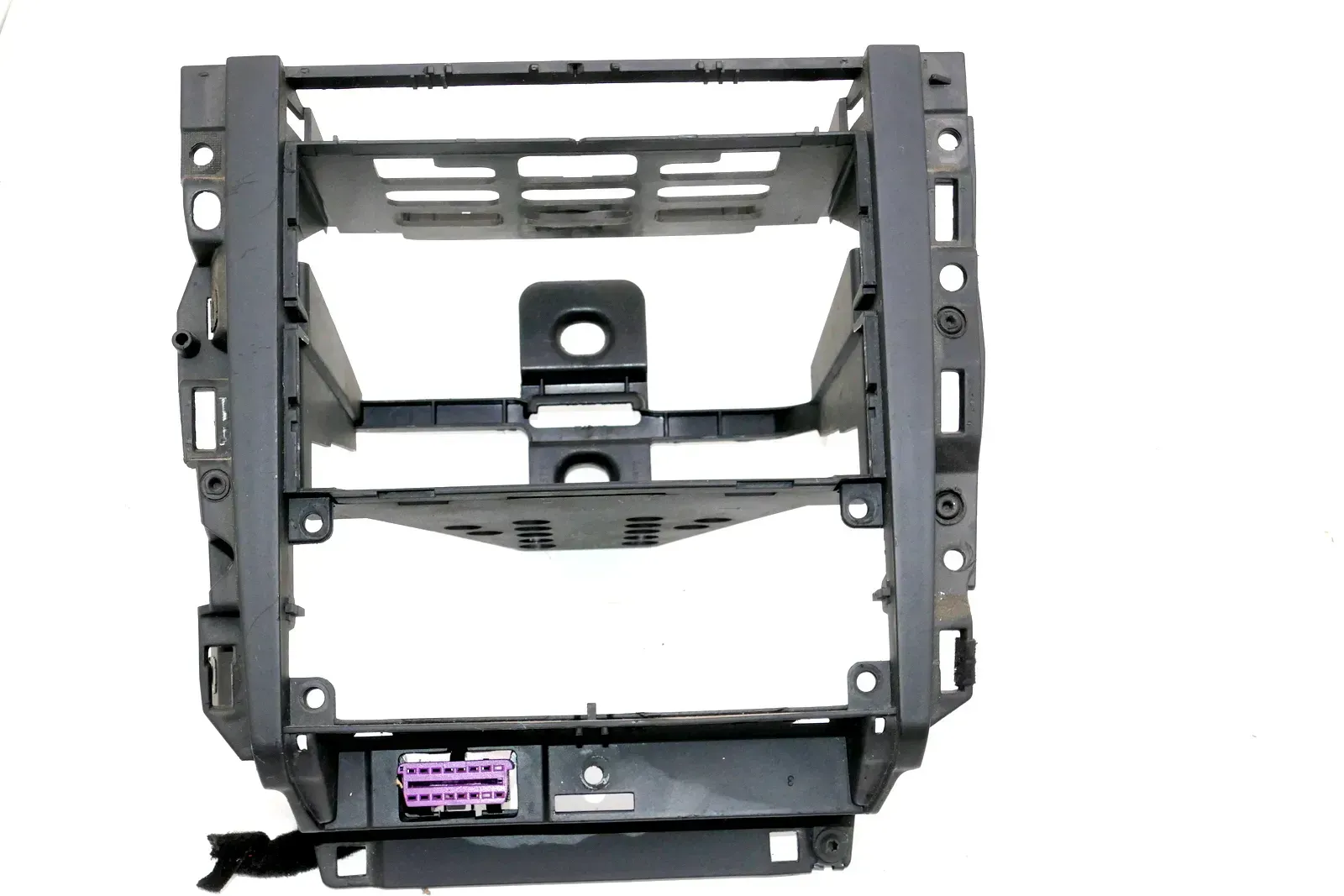 VW Golf 4 Bora Mittelkonsole Verkleidung um Radio schwarz 1J1858069F - Bild 1