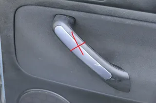 1x VW Bora Limousine Türverkleidung Verkleidung Tür hinten rechts - Bild 2