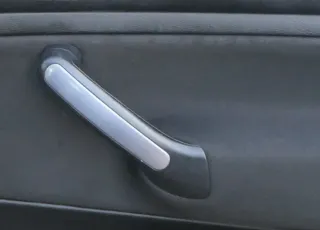 Golf 4 Bora Mittelkonsole Verkleidung um Radio 1j1858069G Dekor grau Türgriff - Bild 7