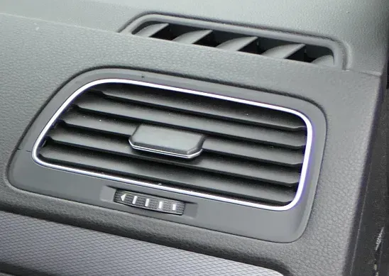 Golf 7 5G Lüftungsdüse Düse Lüftung vorne rechts grau dark rhodium - Bild 1