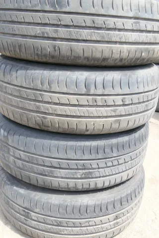 Audi A4 B5 A6 4B Alufelgen 205/60 R15 91H 6jx15H2 ET45 Reifen Felgen 5-6mm Ronal - Bild 2