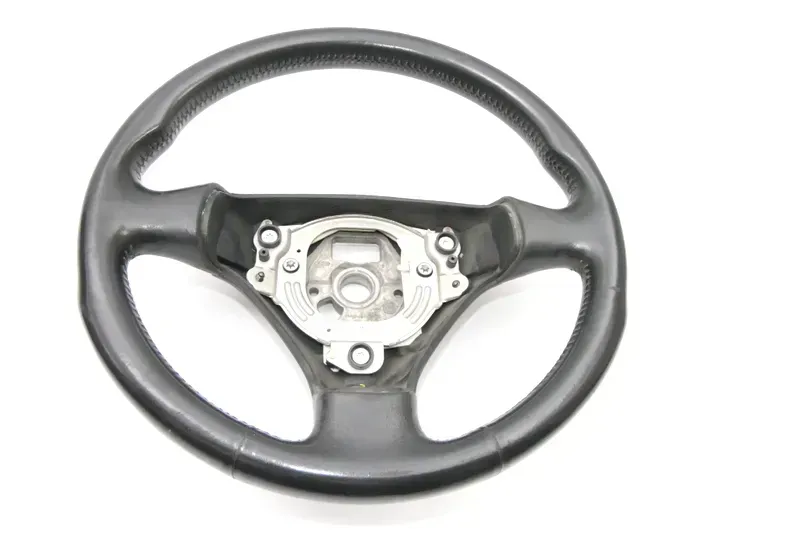 Audi A3 8P Lenkrad 3-Speichen gelocht Sportlenkrad Leder 8P0419091H schwarz - Bild 1