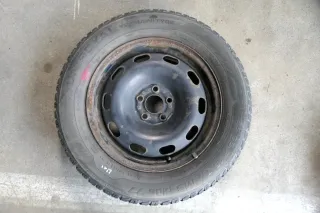4x VW Golf 4 Bora 195/65 R15 91T Winterreifen M+S Reifen 6jx15H2 ET38 ca. 4-5mm - Bild 4