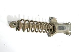 Audi 80 Stoßdämpfer hinten links Feder Federbein 8A0512341C Aufnahme Halter - Bild 1
