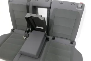 VW Golf 5 V Sitz Sitze hinten Rückbank Rücksitzbank 3 Punkt Lehne Ski durchreich - Bild 2