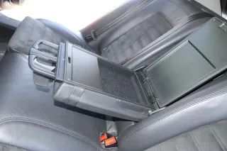 VW Passat 3C Limousine Sitz Rückbank Sitzfläche Sitze Leder schwarz Sitzheizung - Bild 4