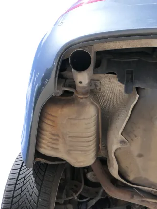 Audi A6 4F Auspuff Endschalldämpfer+Mittelschalldämpf hinten 3,0 TDI 2,7 - Bild 3