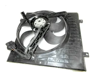 VW Golf 4 A3 Lüfter Kühlerlüfter Kühler+Halter 1J0959455 1J0959455B ohneKLima - Bild 1