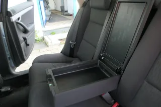 Audi A4 B6 B7 8E Limousine Sitz Rückbank hinten schwarz     ohneKopfstütz - Bild 4