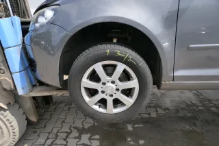 4x Golf 5 6 Alufelgen 195/65R15 91H Allwetterreifen Reifen 2x6mm KBA 47095 - Bild 5