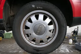 4x A4 B5 A6 4B Alufelgen Felgen 4B0601025N 6jx15H2 ET45 schlechte Reifen origina - Bild 14