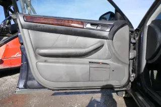 4x A6 4B Türverkleidung Verkleidung Tür vorne hint links rechts Leder grau swing - Bild 1