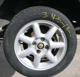 1x Polo Golf 3 Original Alufelge 6jx14 ET45 1H0601025R / S58 Felge 1H0601149K  3 - Bild 1