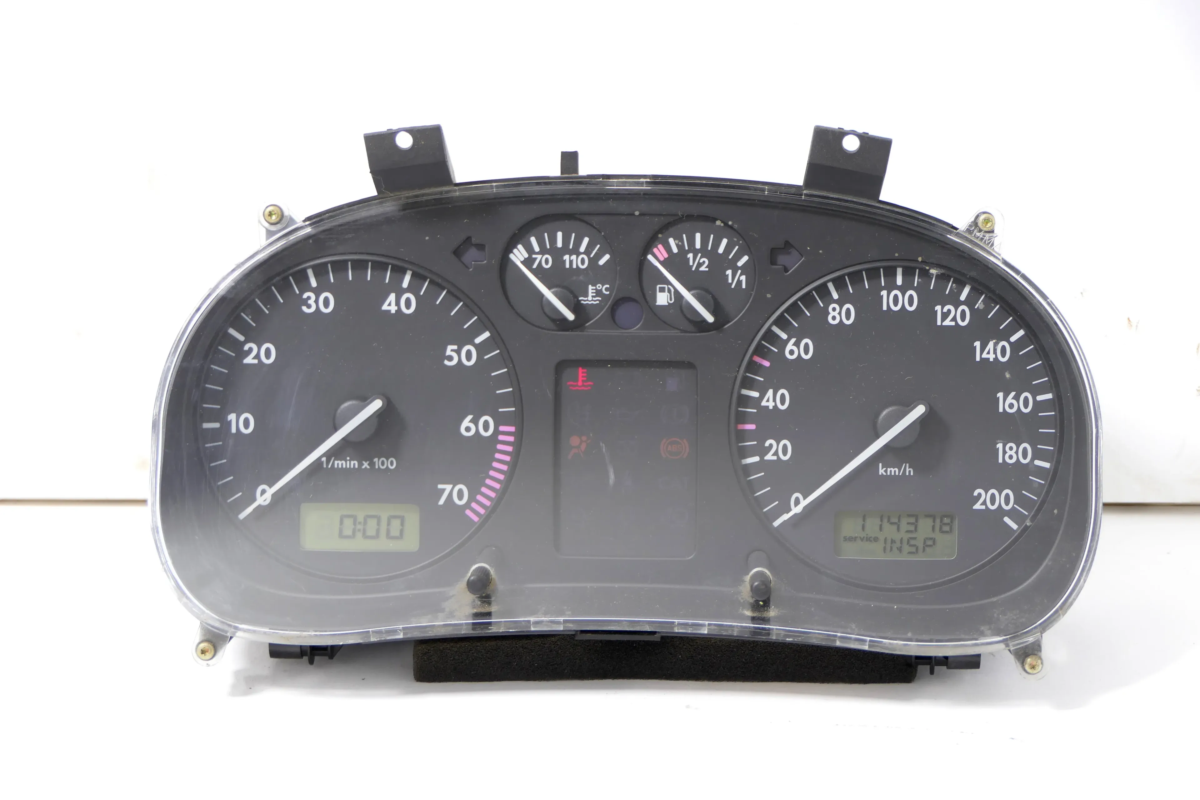 VW Polo 6N Tacho Tachometer Kombiinstrument 114.000km 6N0919860T 6N0919860R - Bild 1