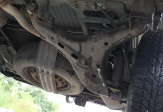 VW T4 Auspuff Endschalldämpfer Endtopf mitte 1.9 TDI AAB AJA ABL - Bild 2