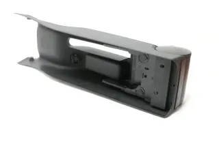 VW Golf 4 Bora Mitteltunnel Aschenbecher hinten Verkleidung schwarz - Bild 2