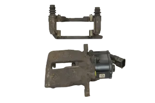 Audi A6 4F Bremssattel Bremszylinder links hinten 4F0615403H elektrisch + Halter - Bild 1