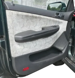 1x Fabia 6Y Kombi Türverkleidung Verkleidung Tür vorne links schwarz anthrazit - Bild 2
