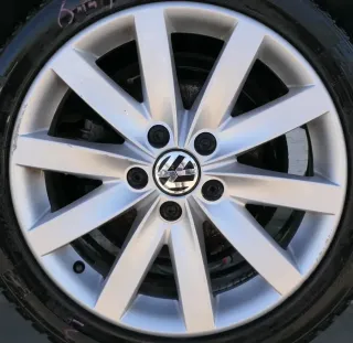 1x Felge Alufelge Estrada original VW Golf 6 7x17H2 ET54 5K0601025F     3 - Bild 1