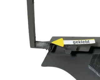 A4 8E B6 B7 Mitteltunnel hinten Verkleidung um Handbremse Konsole swing grau - Bild 3