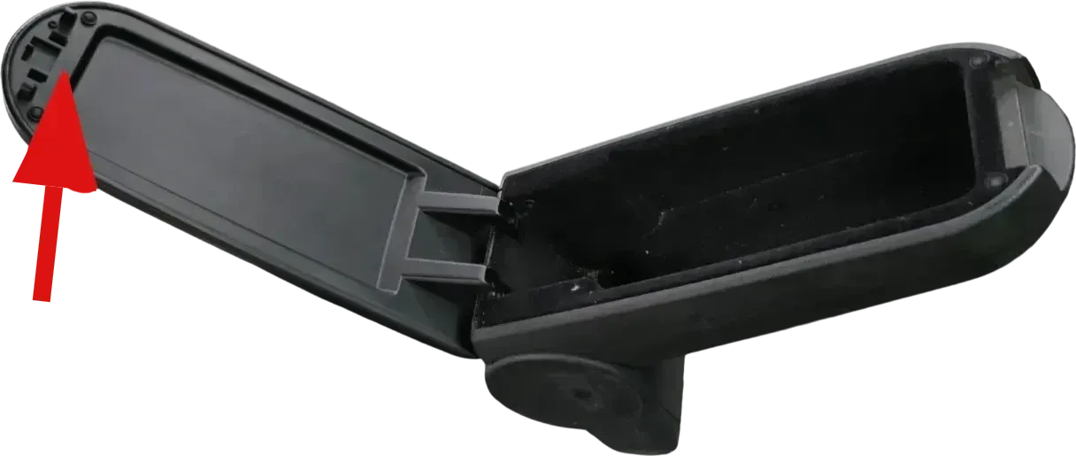 VW Passat 3B Mittelarmlehne Armlehne Lehne Mitte Deckel defekt - Bild 1
