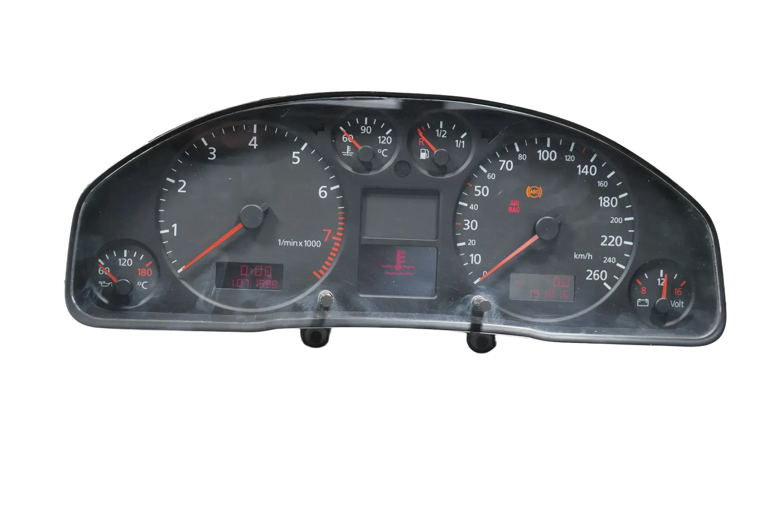 Audi A6 4B Tacho Tachometer Kombiinstrument 191.800km 4B0920900K Benziner - Bild 1