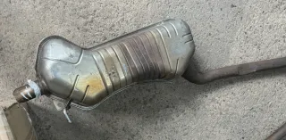 1x A6 4B Quattro Allrad Auspuff Endschalldämpfer links hinten 3,0 2,7 ASN BBJ - Bild 1