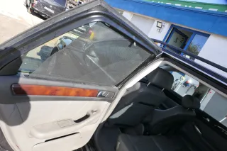 4x A6 4B Türverkleidung Verkleidung Tür vorne hint links rechts Leder grau swing - Bild 6