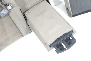 VW Passat 3C Kombi Sitz Rückbank Rücksitzbank Sitze Leder Lehne latte macchiato - Bild 2