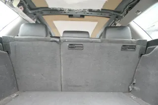 Audi A4 B6 B7 8E Avant Sitz Rückbank Rücksitzbank hinten Leder schwarz Alcantara - Bild 6