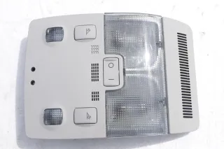 Audi A4 8E 8P Schalter Innenleuchte Leuchte Lampe Leseleuchte 8E0947135E silber - Bild 1
